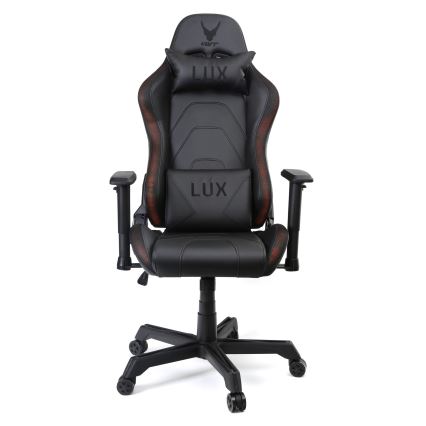 Gaming chair VARR Lux with LED RGB backlight + remote control black