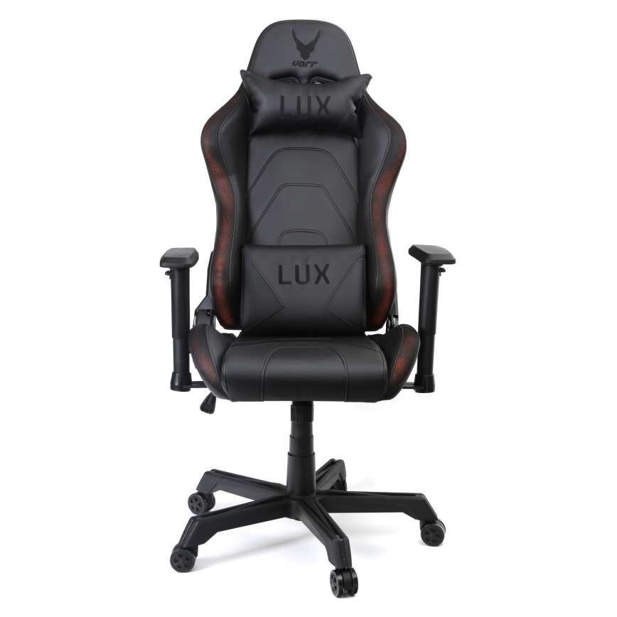 Gaming chair VARR Lux with LED RGB backlight + remote control black