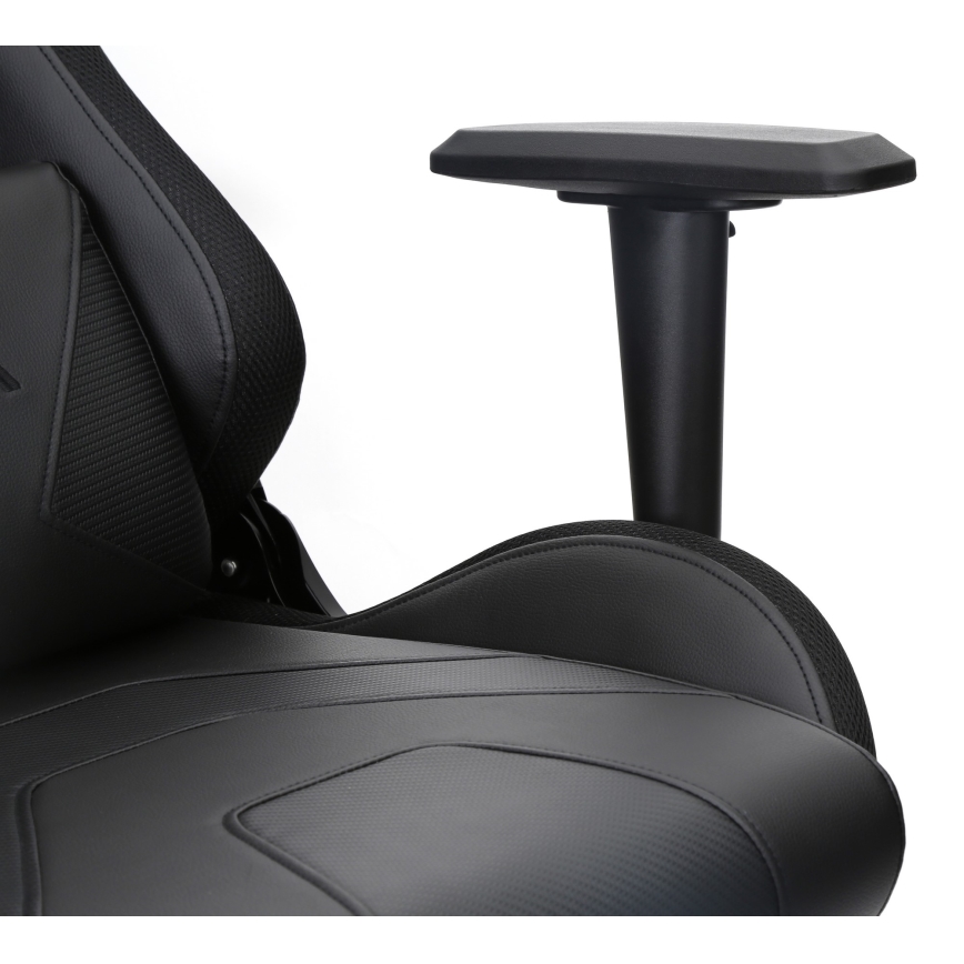Gaming chair VARR Lux with LED RGB backlight + remote control black