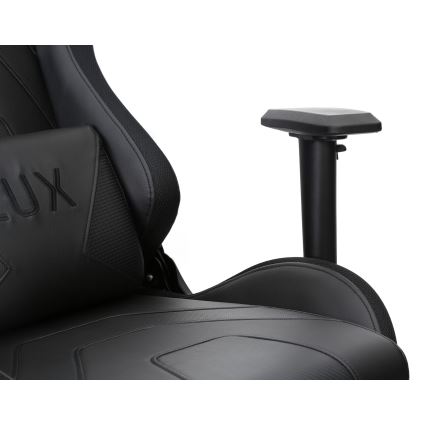 Gaming chair VARR Lux with LED RGB backlight + remote control black