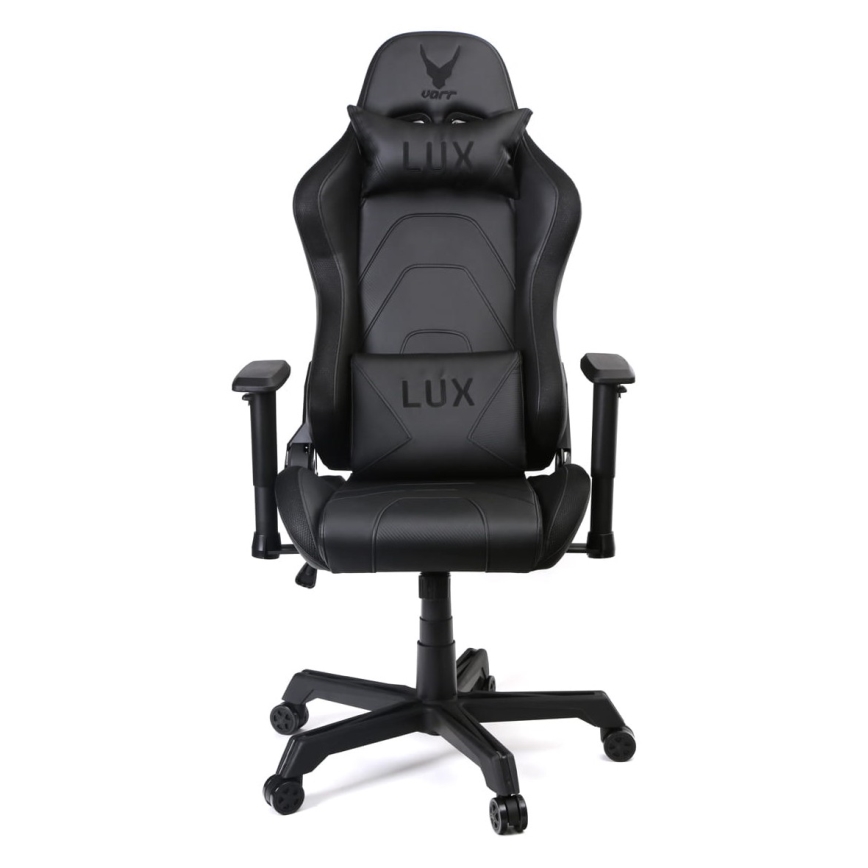 Gaming chair VARR Lux with LED RGB backlight + remote control black