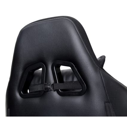 Gaming chair VARR Lux with LED RGB backlight + remote control black