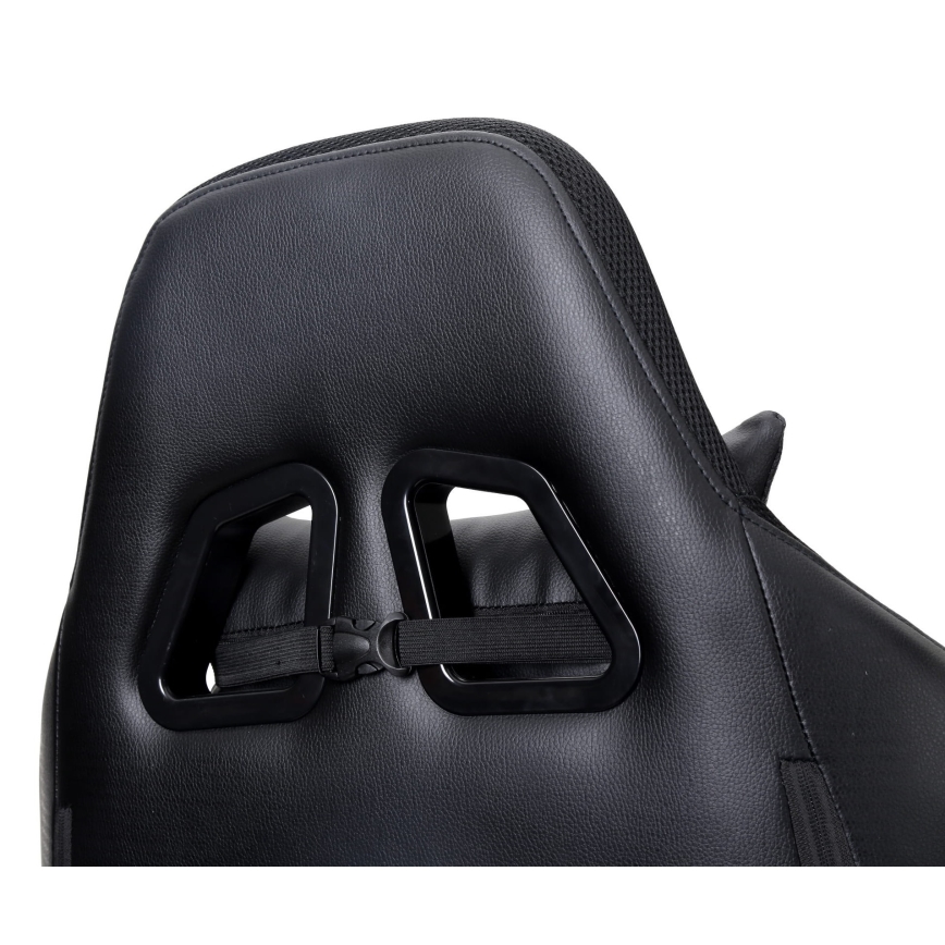 Gaming chair VARR Lux with LED RGB backlight + remote control black