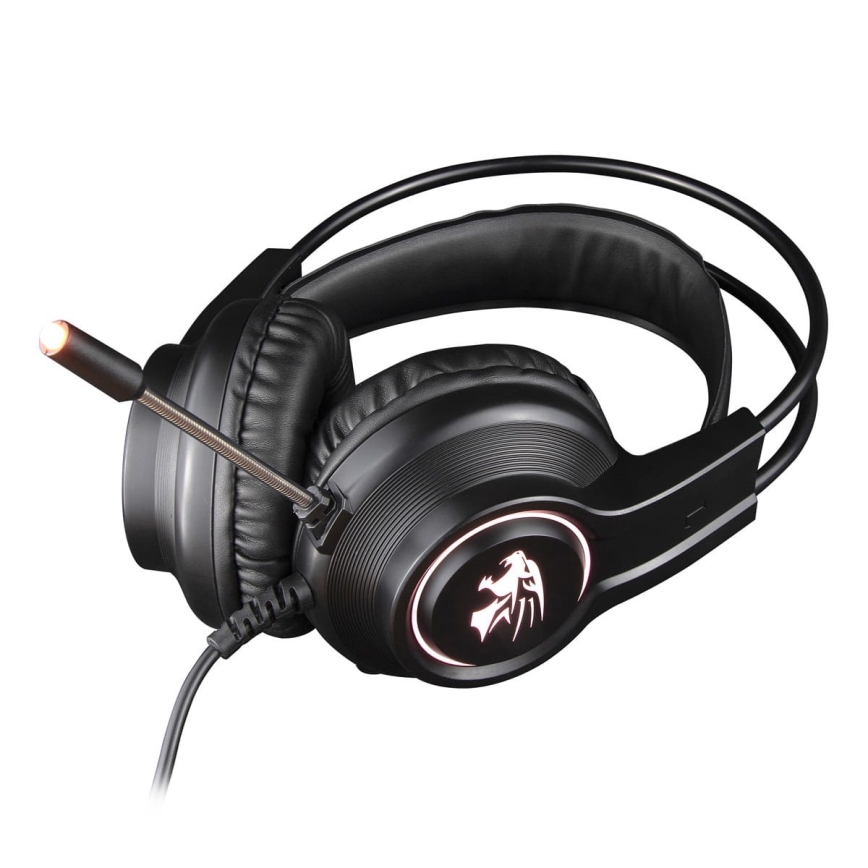 Gaming LED RGB headphones VARR with a microphone 3.5