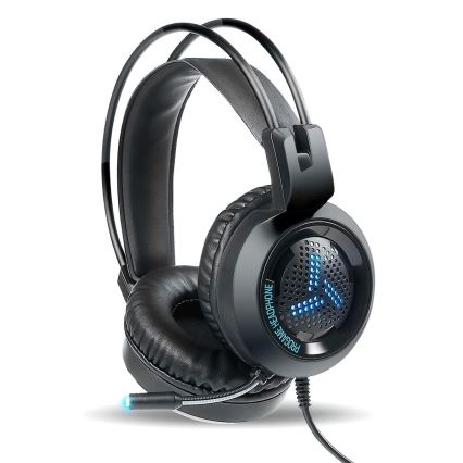 Gaming LED RGB headphones VARR with microphone 3.5