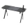 Gaming table FALCON with LED RGB backlight 156x60 cm black