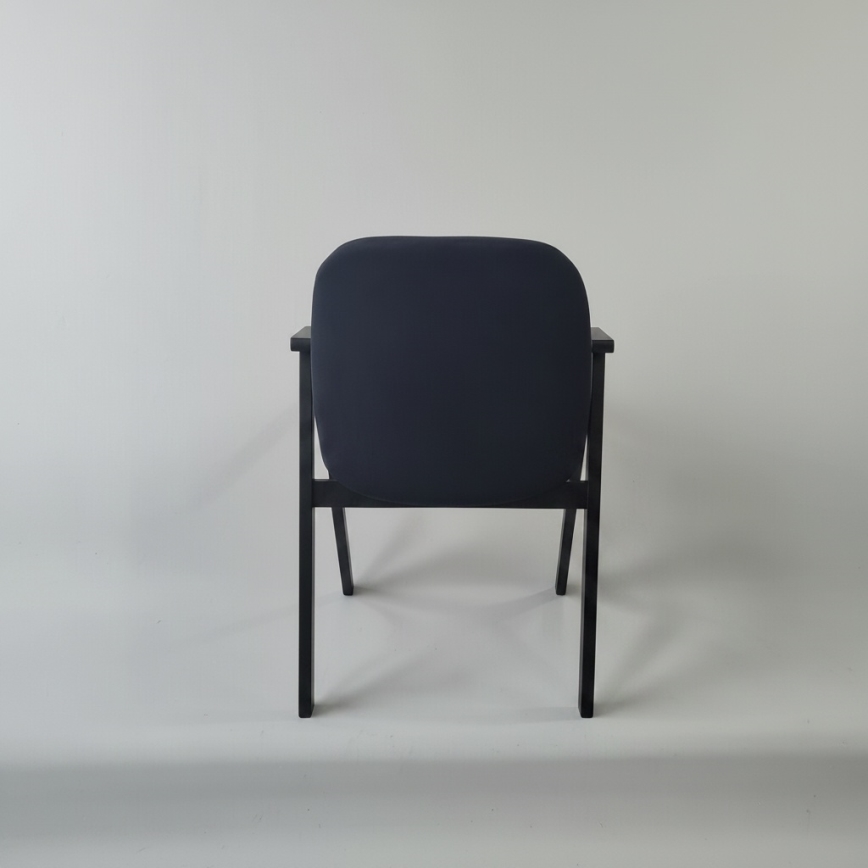 GARDA Dining Chair – Black/Anthracite