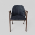 GARDA Dining Chair Walnut/Anthracite