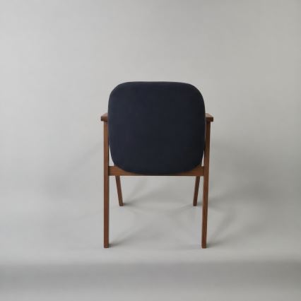 GARDA Dining Chair Walnut/Anthracite