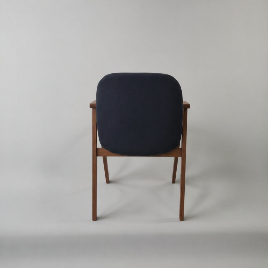 GARDA Dining Chair Walnut/Anthracite