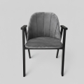 GARDA Dining Chair — Black/Grey