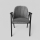 GARDA Dining Chair — Black/Grey