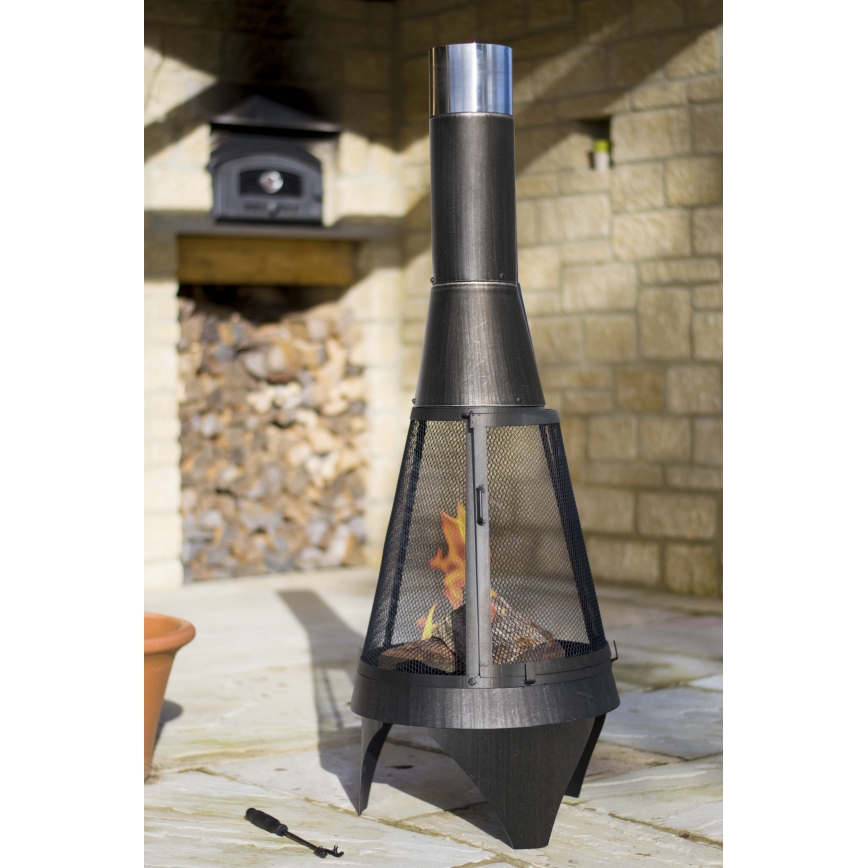 Garden fireplace COLORADO MESH 160 cm