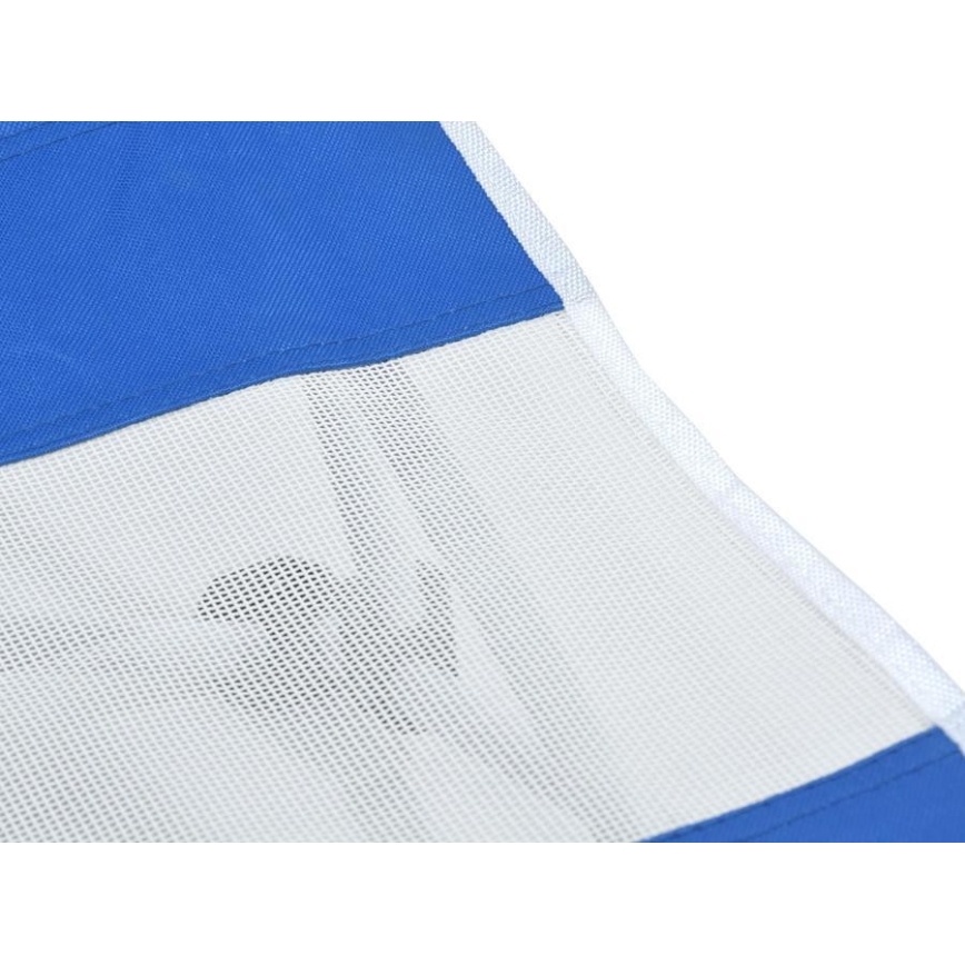 Garden lounger blue
