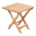 Garden table 40x40 cm beech