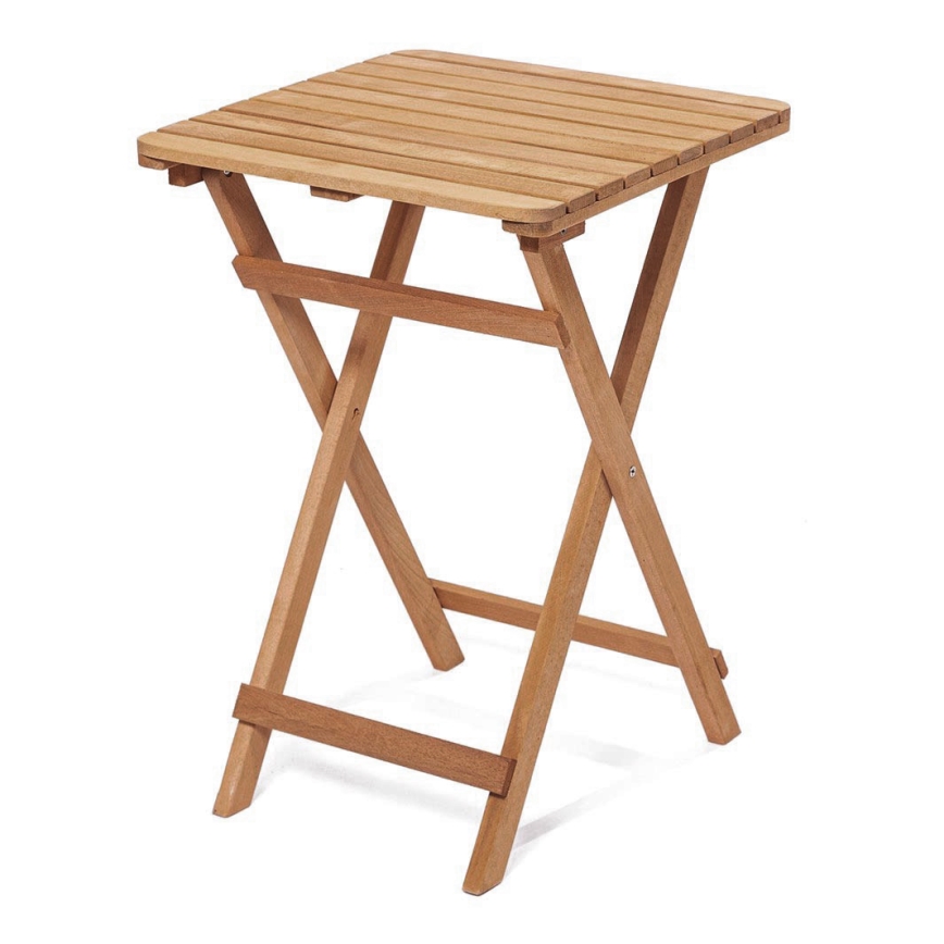 Garden table 50x50 cm beech