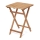 Garden table 50x50 cm beech