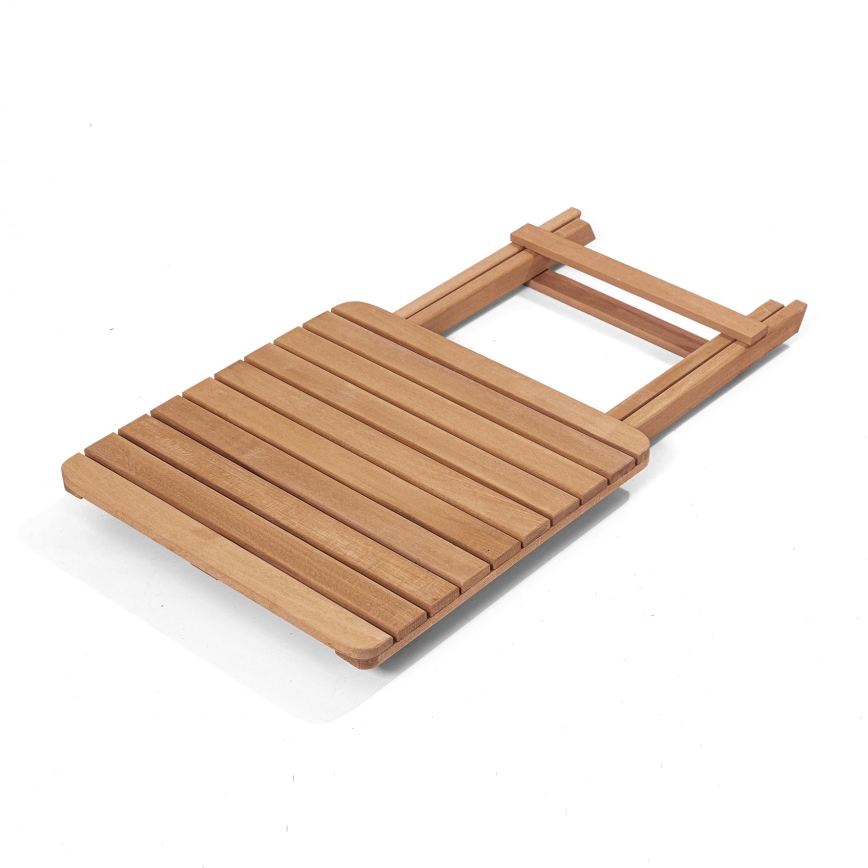 Garden table 50x50 cm beech