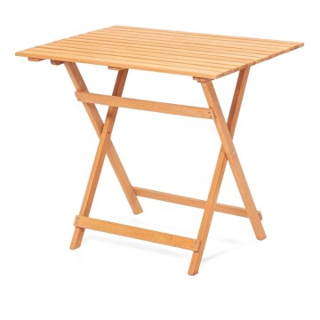 Garden table 80x60 cm beech