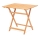 Garden table 80x60 cm beech