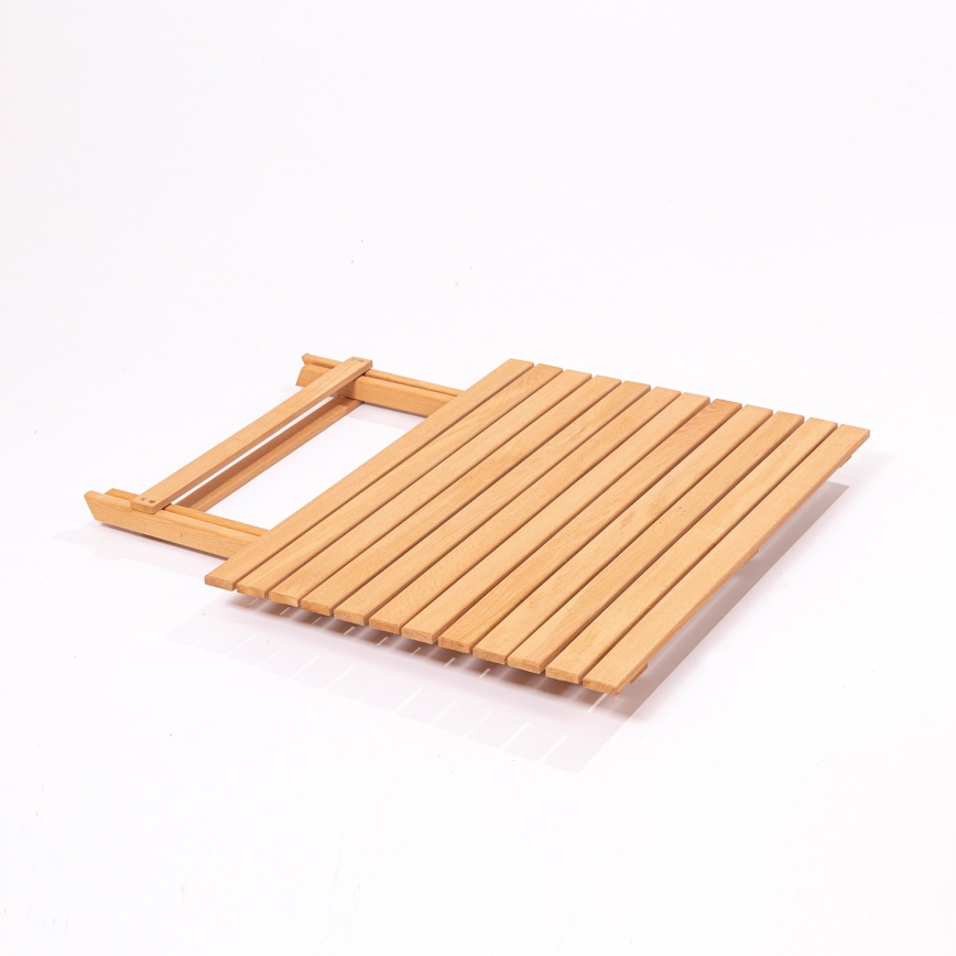 Garden table 80x60 cm beech