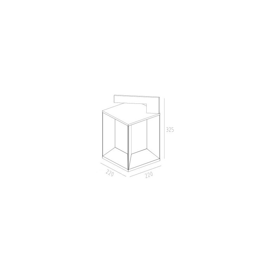 Gardino LX1222 - LED Outdoor light ZAFFERANO LED/18W/230V IP65