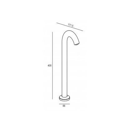 Gardino LX1401-650 - LED Outdoor lamp ORCHIDEE LED/4W/230V IP65