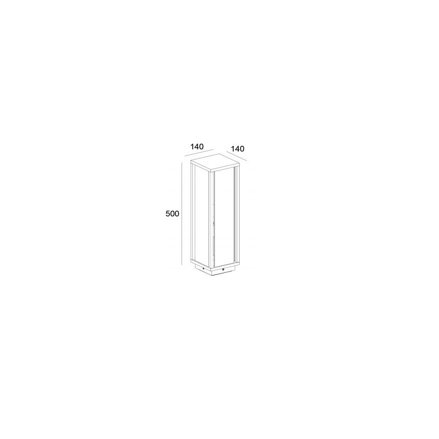 Gardino LX1463-500 - Outdoor lamp MELISSA 1xE27/15W/230V IP54