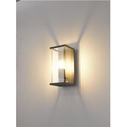 Gardino LX1465 - Outdoor light with sensor MELISSA 1xE27/15W/230V IP54