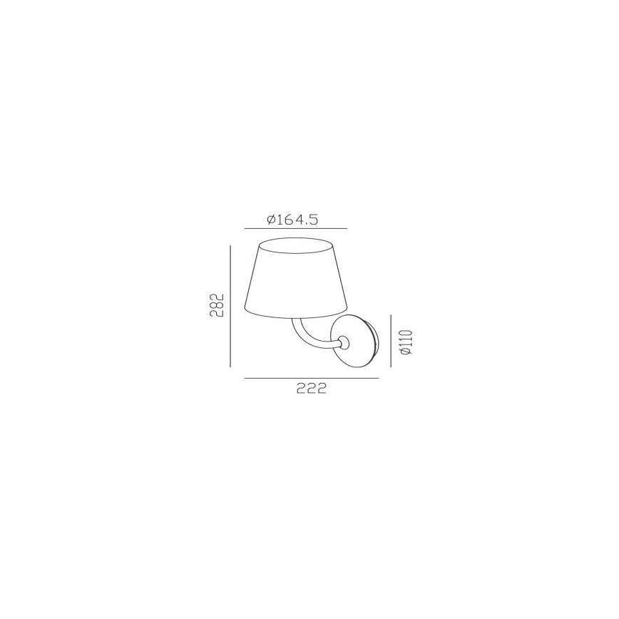 Gardino LX1791 - LED Outdoor wall lamp VIOLA LED/7W/230V IP65