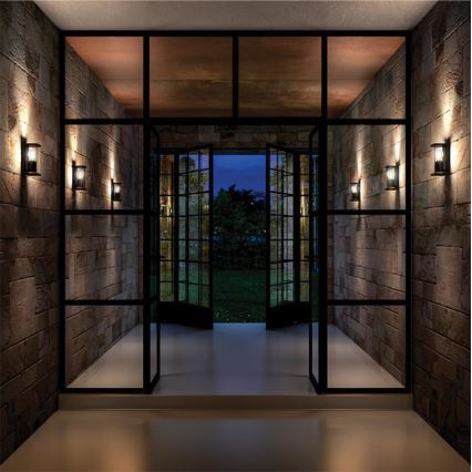 Gardino LX6051 - LED Solar wall light DANTELION LED/2,2W/3,7V IP54