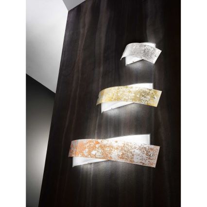 Gea Luce CAMILLA A M arg - Wall light CAMILLA 4xE14/28W/230V 54 cm silver