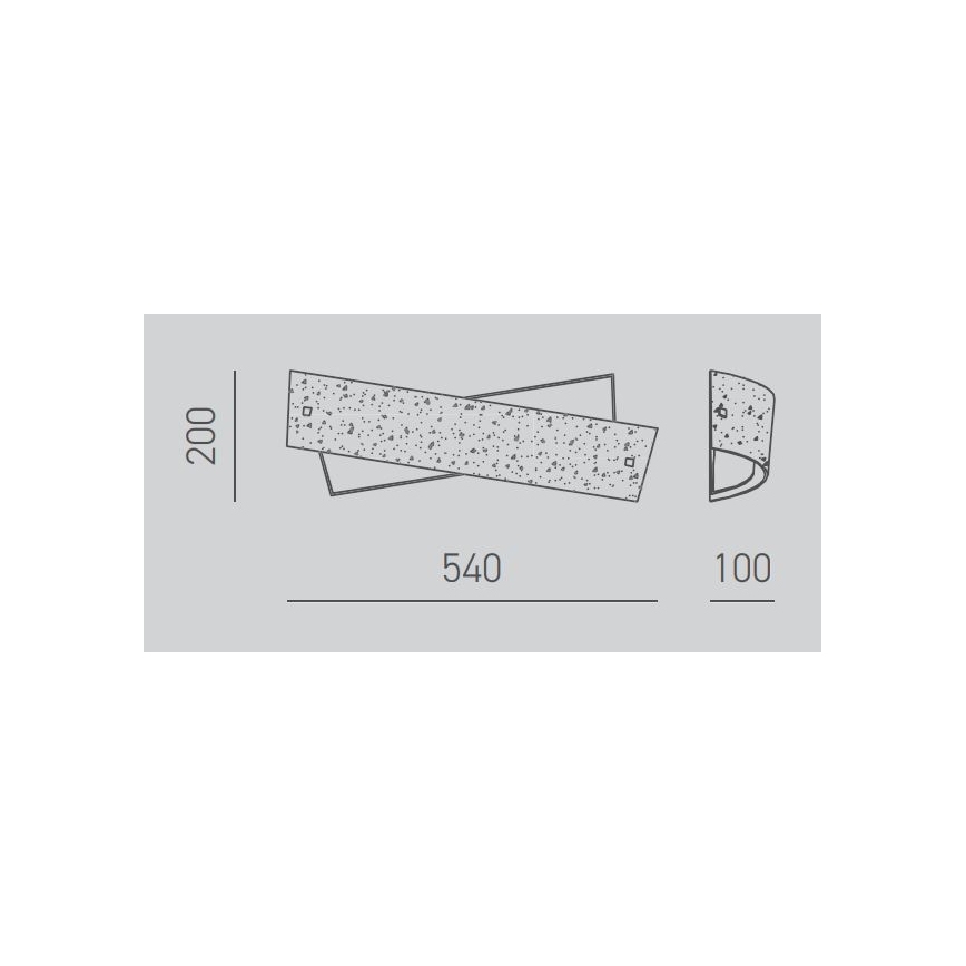 Gea Luce CAMILLA A M arg - Wall light CAMILLA 4xE14/28W/230V 54 cm silver