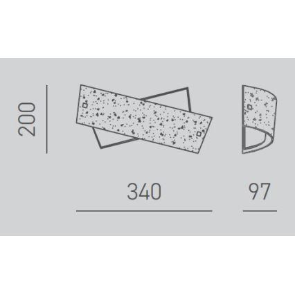 Gea Luce CAMILLA A P oro - Wall light CAMILLA 2xE14/28W/230V 34 cm gold