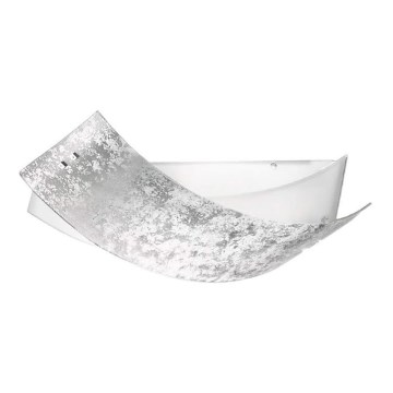 Gea Luce CAMILLA P M arg - Ceiling light CAMILLA 2xE27/70W/230V 63,5 cm silver