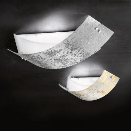 Gea Luce CAMILLA P M oro - Ceiling light CAMILLA 2xE27/70W/230V 63,5 cm gold