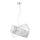 Gea Luce CAMILLA S G arg - Chandelier on a string CAMILLA 2xE27/70W/230V silver