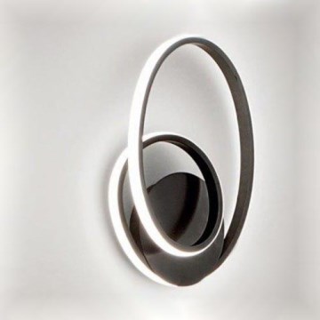 Gea Luce DIVA A TITANIO - LED Dimmable wall light DIVA LED/20W/230V anthracite