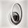 Gea Luce DIVA A TITANIO - LED Dimmable wall light DIVA LED/20W/230V anthracite