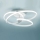 Gea Luce DIVA P P BIANCO - LED Dimmable surface-mounted chandelier DIVA LED/42W/230V white