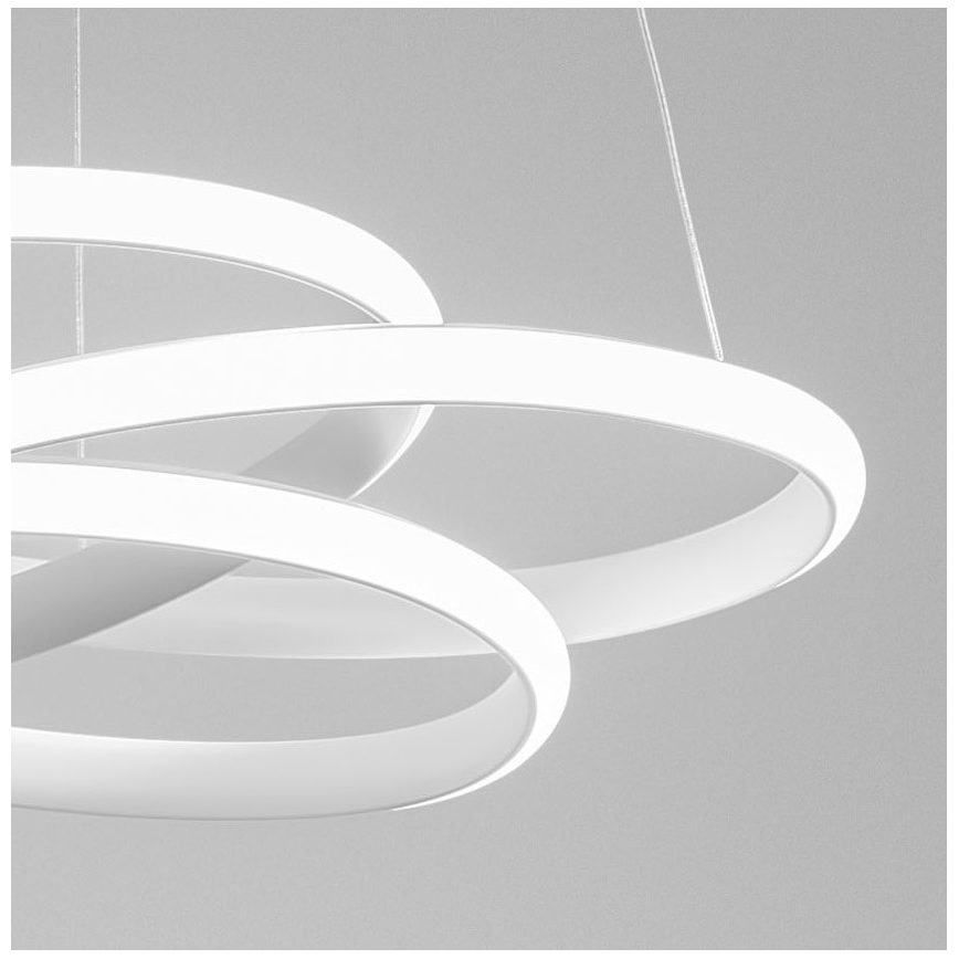 Gea Luce DIVA S G BIANCO - LED Dimmable chandelier on a string DIVA LED/44W/230V white