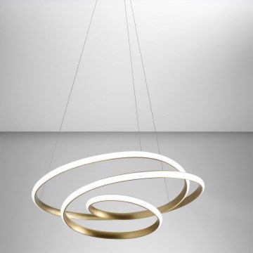 Gea Luce DIVA S G ORO - LED Dimmable chandelier on a string DIVA LED/44W/230V gold