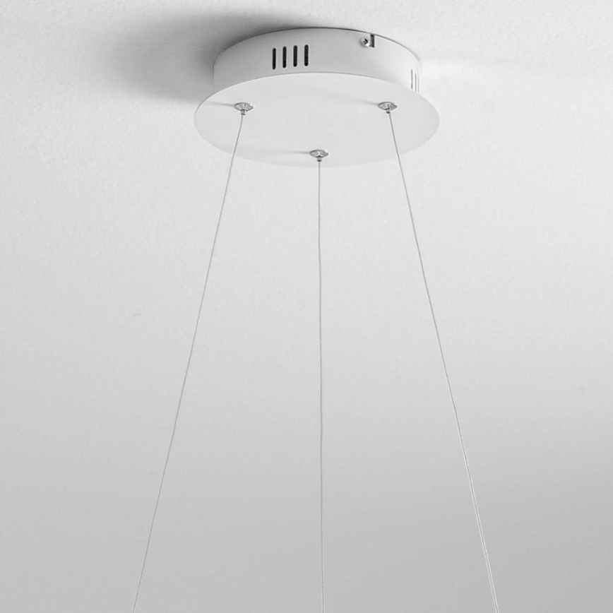 Gea Luce DIVA S G TITANIO - LED Dimmable chandelier on a string DIVA LED/44W/230V grey