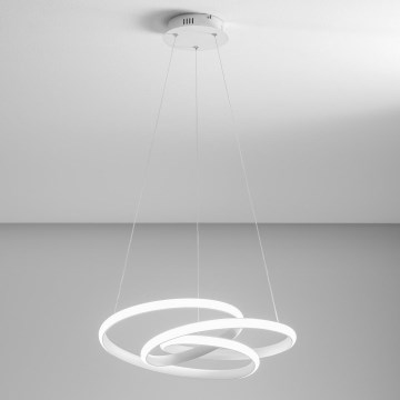Gea Luce DIVA S P BIANCO - LED Dimmable chandelier on a string DIVA LED/43W/230V white