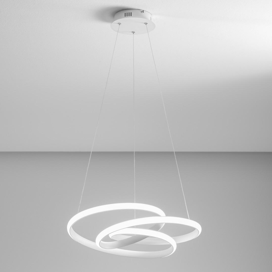 Gea Luce DIVA S P BIANCO - LED Dimmable chandelier on a string DIVA LED/43W/230V white