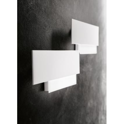 Gea Luce DOHA A G B - LED Wall light DOHA LED/25W/230V 70 cm white