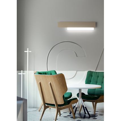 Gea Luce DOHA A G T - LED Wall light DOHA LED/25W/230V 70 cm beige