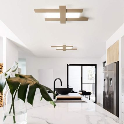 Gea Luce DOHA P G T - LED Ceiling light DOHA LED/50W/230V 104 cm beige