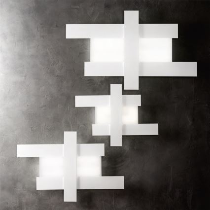 Gea Luce DOHA P M B - LED Ceiling light DOHA LED/40W/230V 84 cm white