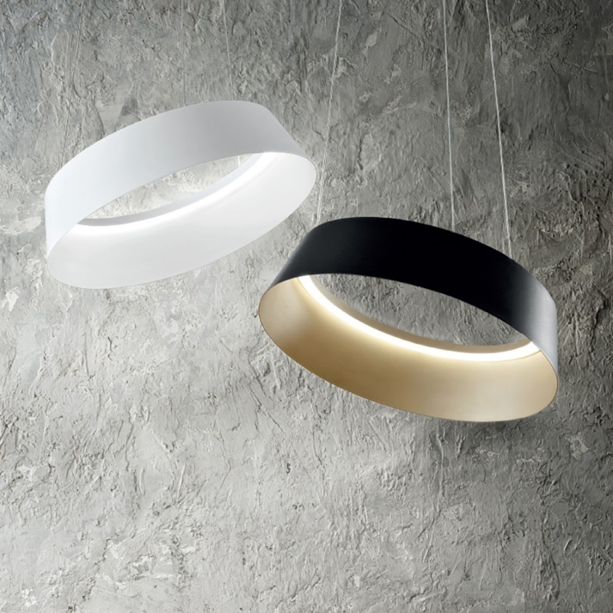 Gea Luce JULIETTE S N - LED Dimmable chandelier on a string JULIETTE LED/50W/230V black/gold